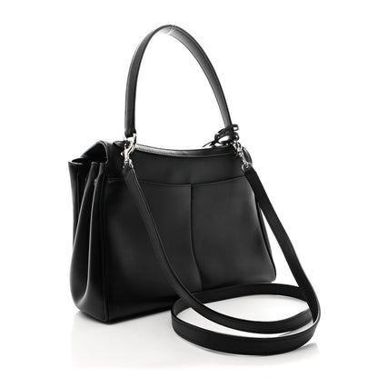 Balenciaga Natural Smooth Calfskin Small Rodeo Top Handle Handbag Black 3 of 10