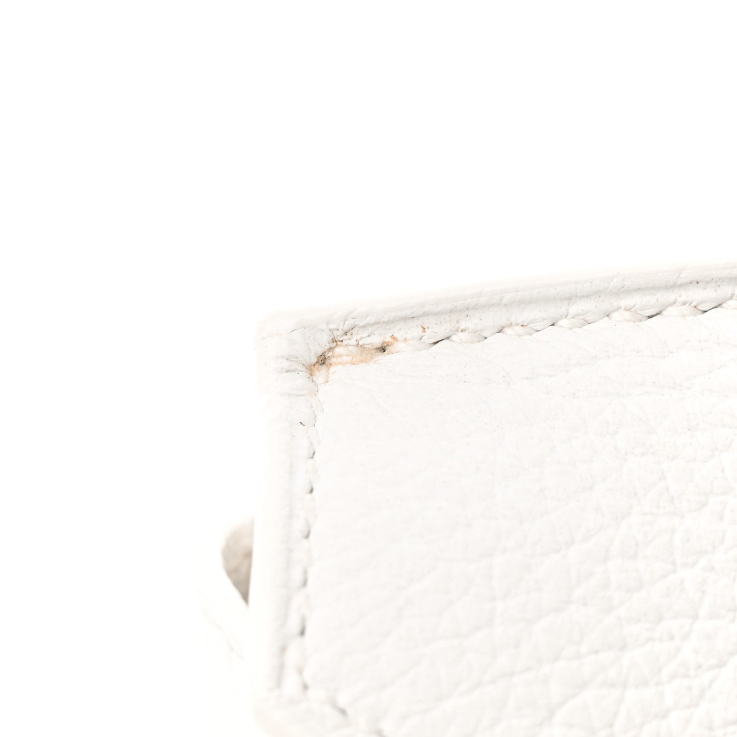 Hermes Taurillon Clemence Birkin 35 White 14 of 18