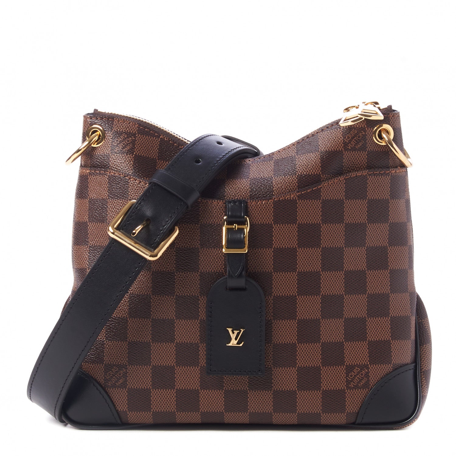 Louis Vuitton Damier Ebene Odeon PM Black 1 of 9
