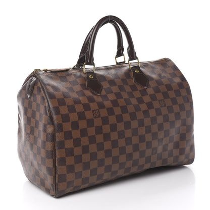 Louis Vuitton Damier Ebene Speedy 35 3 of 18