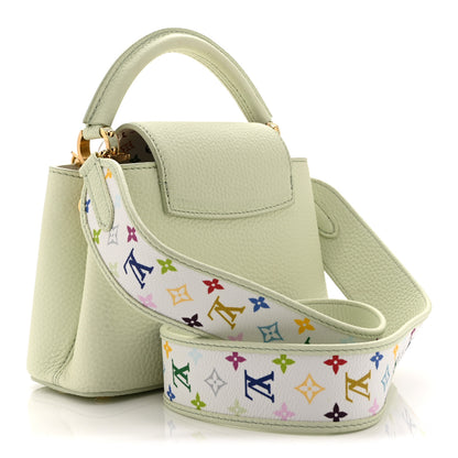 Louis Vuitton LV X TM Taurillon Mini Capucines Green 3 of 9
