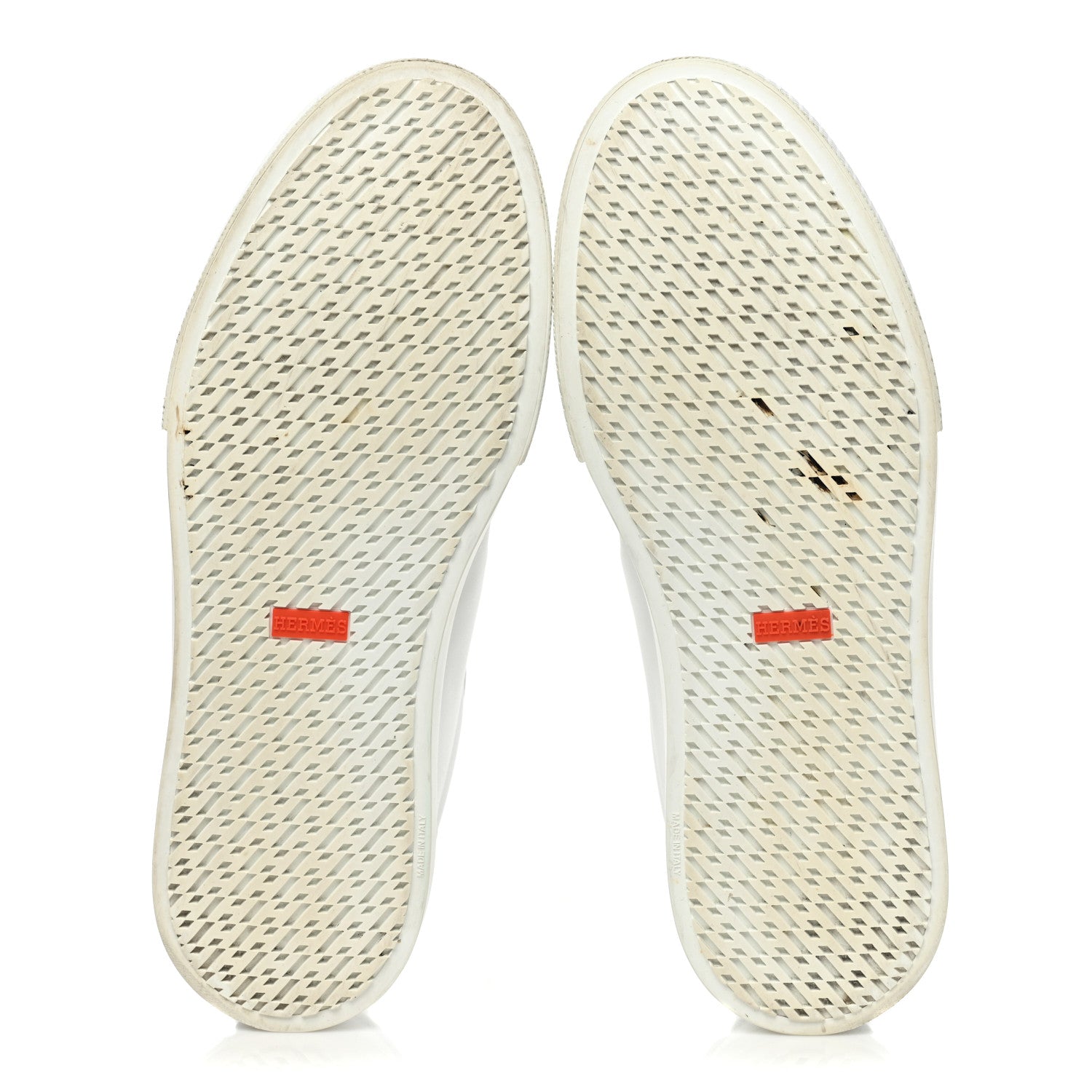 Hermes Calfskin Mens Day Sneakers 45 White 6 of 10