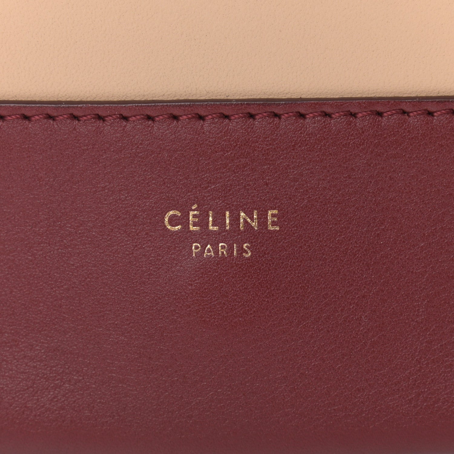 Celine Shiny Smooth Calfskin Medium Frame Shoulder Bag Ruby Nude 6 of 11