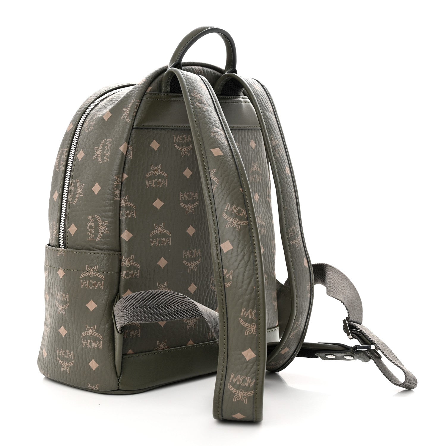 MCM Visetos Small Stark Backpack Sea Turtle 3 of 9
