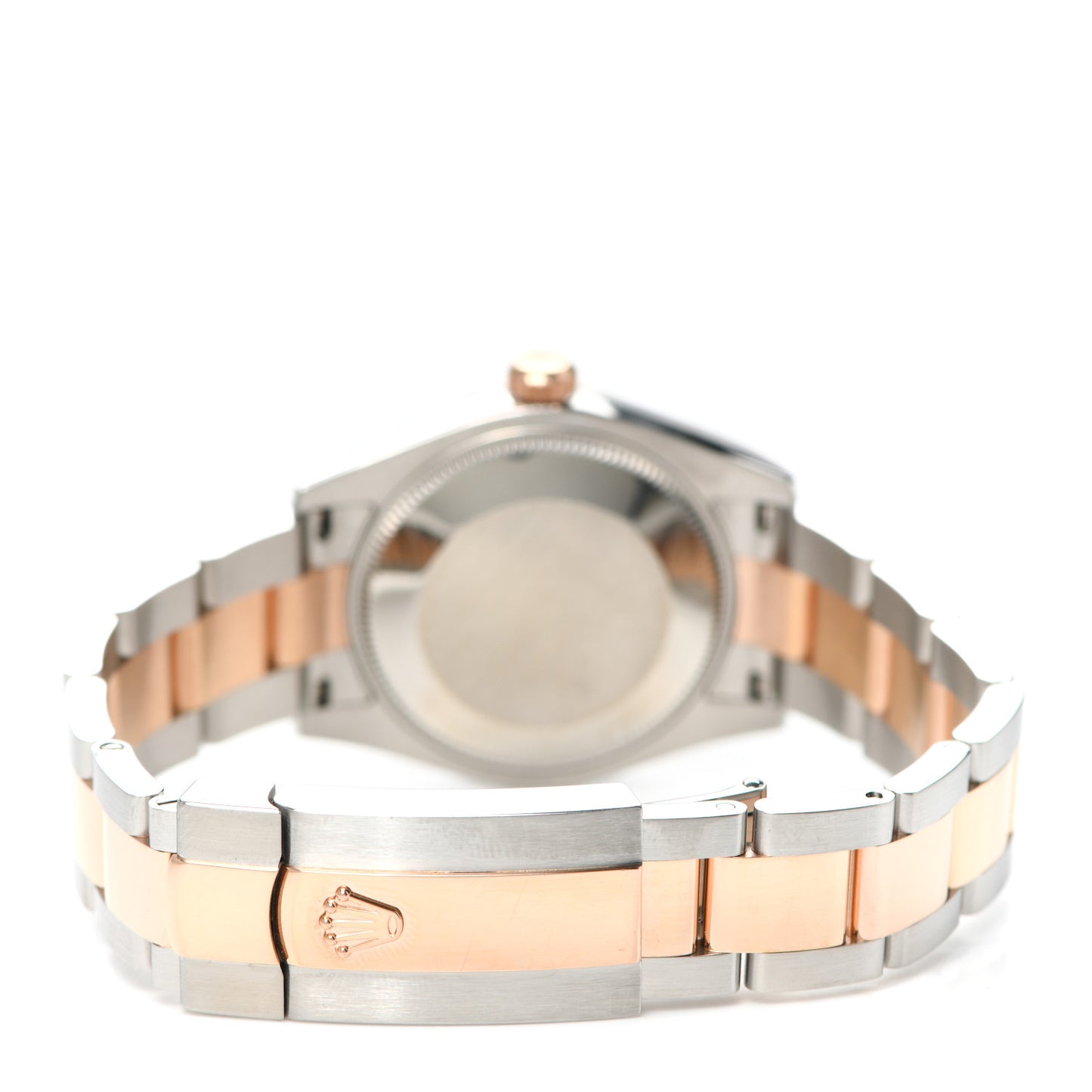 Stainless Steel 18K Everose Gold Black Mother of Pearl 31mm Oyster Perpetual Datejust Watch 178241