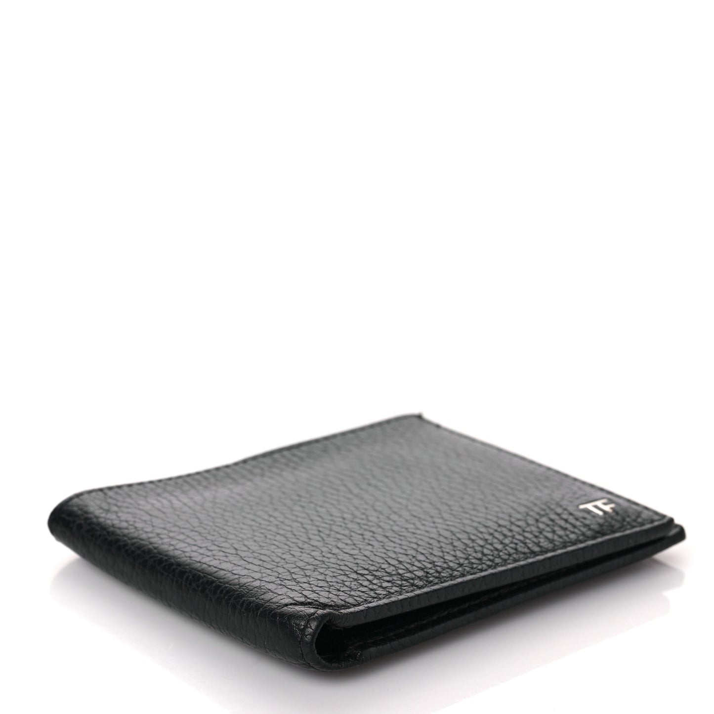 Goatskin Bi-Fold Wallet Black