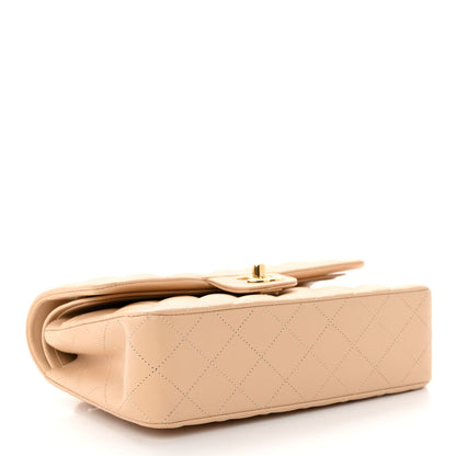 Chanel Lambskin Quilted Small Double Flap Beige 4 of 12