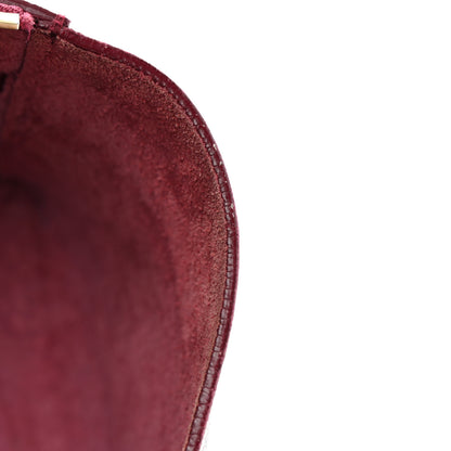 Celine Grained Calfskin Micro Belt Bag Plum 15 of 23