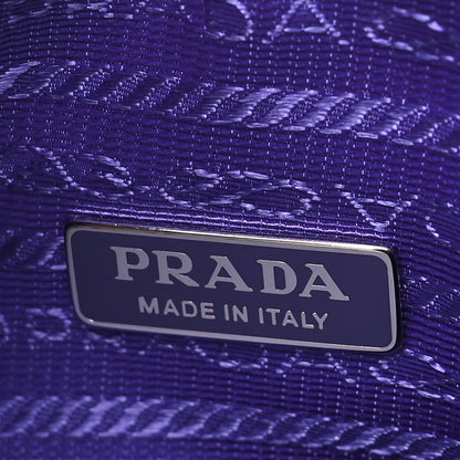 Prada Paillettes Sequin Mini Re-Edition 2000 Bag Iris Black 5 of 9