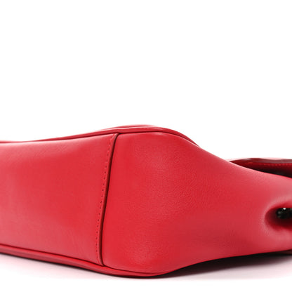 Dolce & Gabbana Calfskin Lucia Chain Shoulder Bag Red 9 of 9