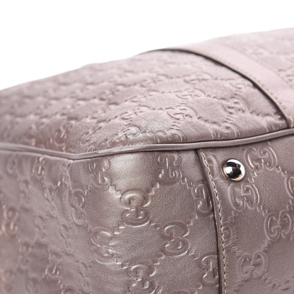 Gucci Metallic Guccissima Large GG Twins Tote Mauve 8 of 12