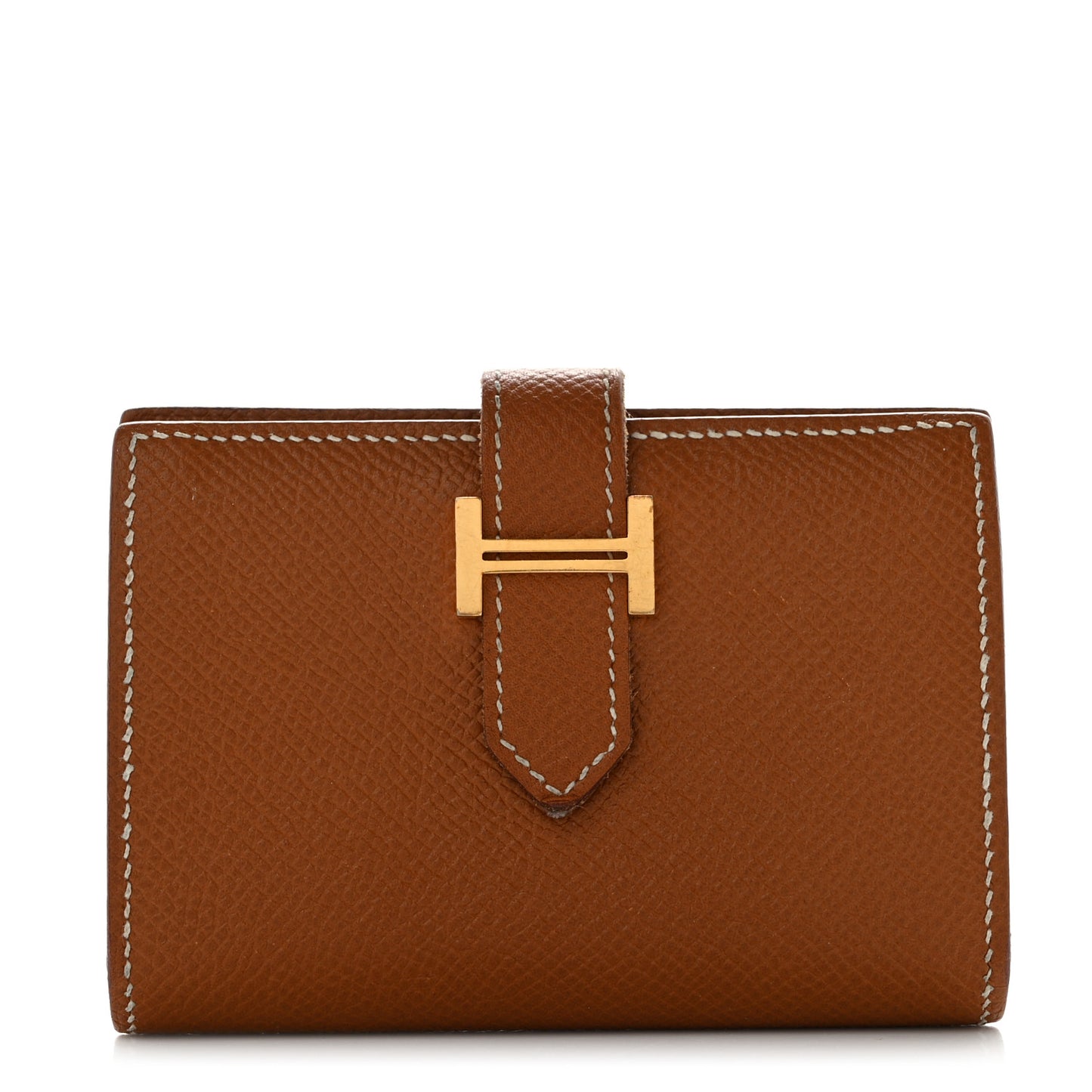 Epsom Bearn Card Holder Wallet Gold