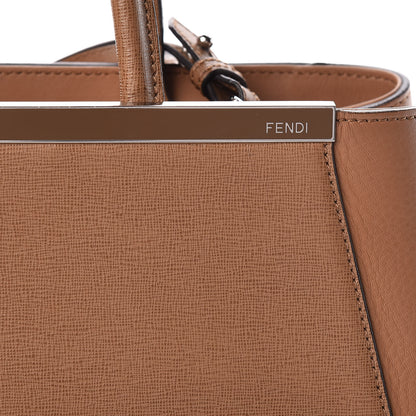 Fendi Vitello Elite Regular 2Jours Tote Orzo 9 of 11