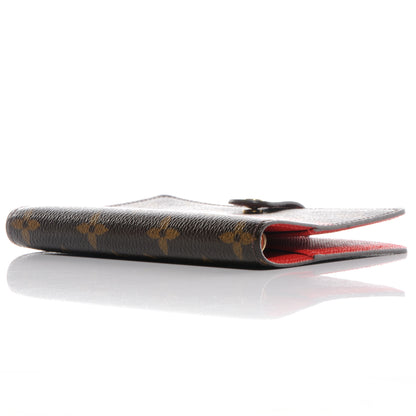 Louis Vuitton Monogram Groom Small Ring Agenda Red 4 of 8