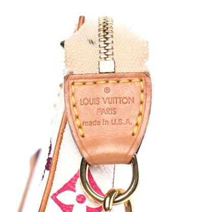 Louis Vuitton Monogram Multicolor Pochette Accessories White 7 of 10