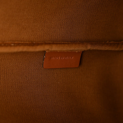 Celine Triomphe Canvas Calfskin Medium Bucket Bag Tan 7 of 9