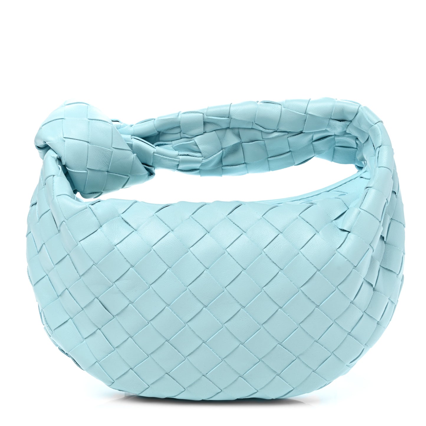 Nappa Intrecciato Mini Jodie Teal Washed
