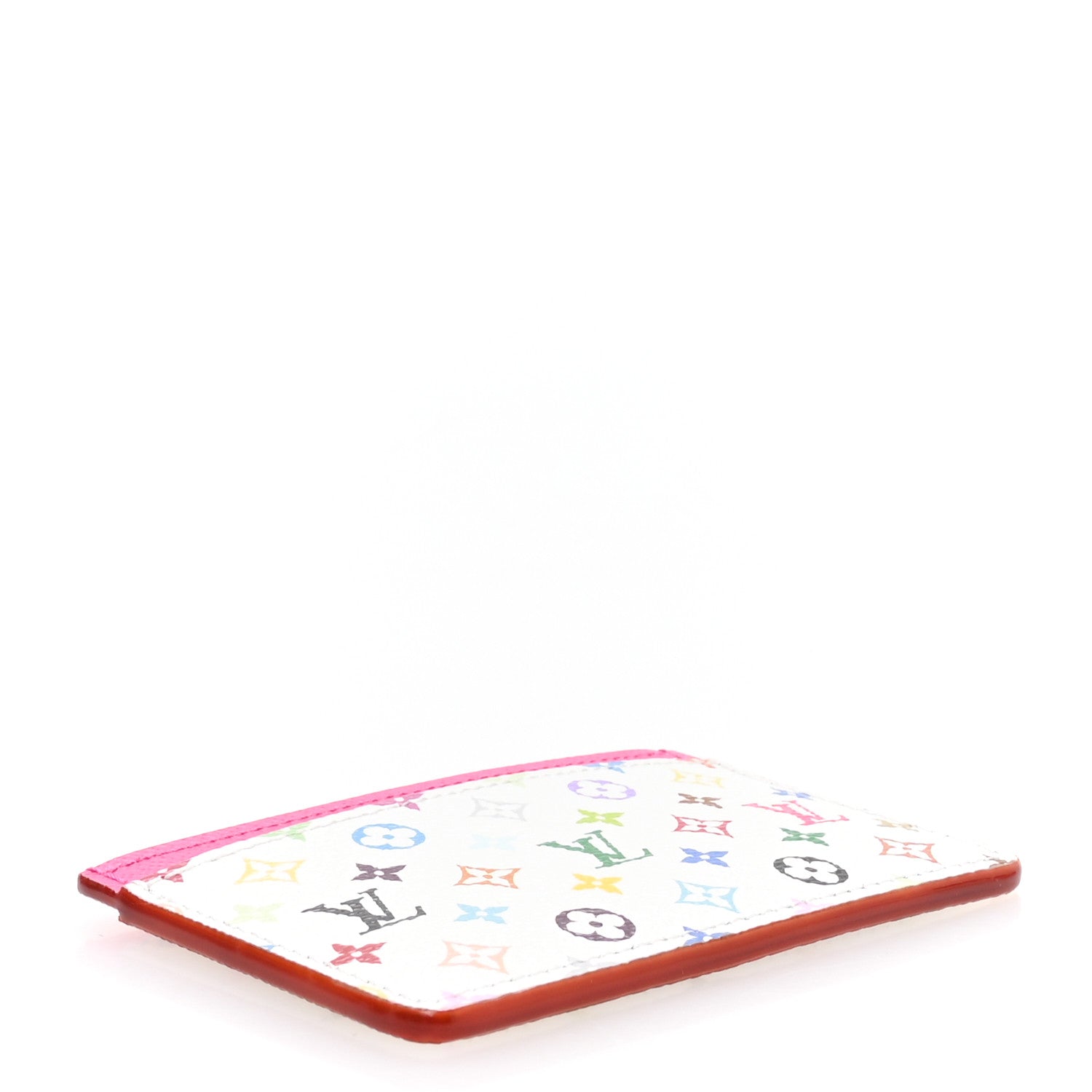 Louis Vuitton LV X TM Monogram Multicolor Card Holder Kawaii Pink 4 of 6