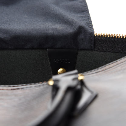 Louis Vuitton Epi Speedy 30 Black 9 of 10