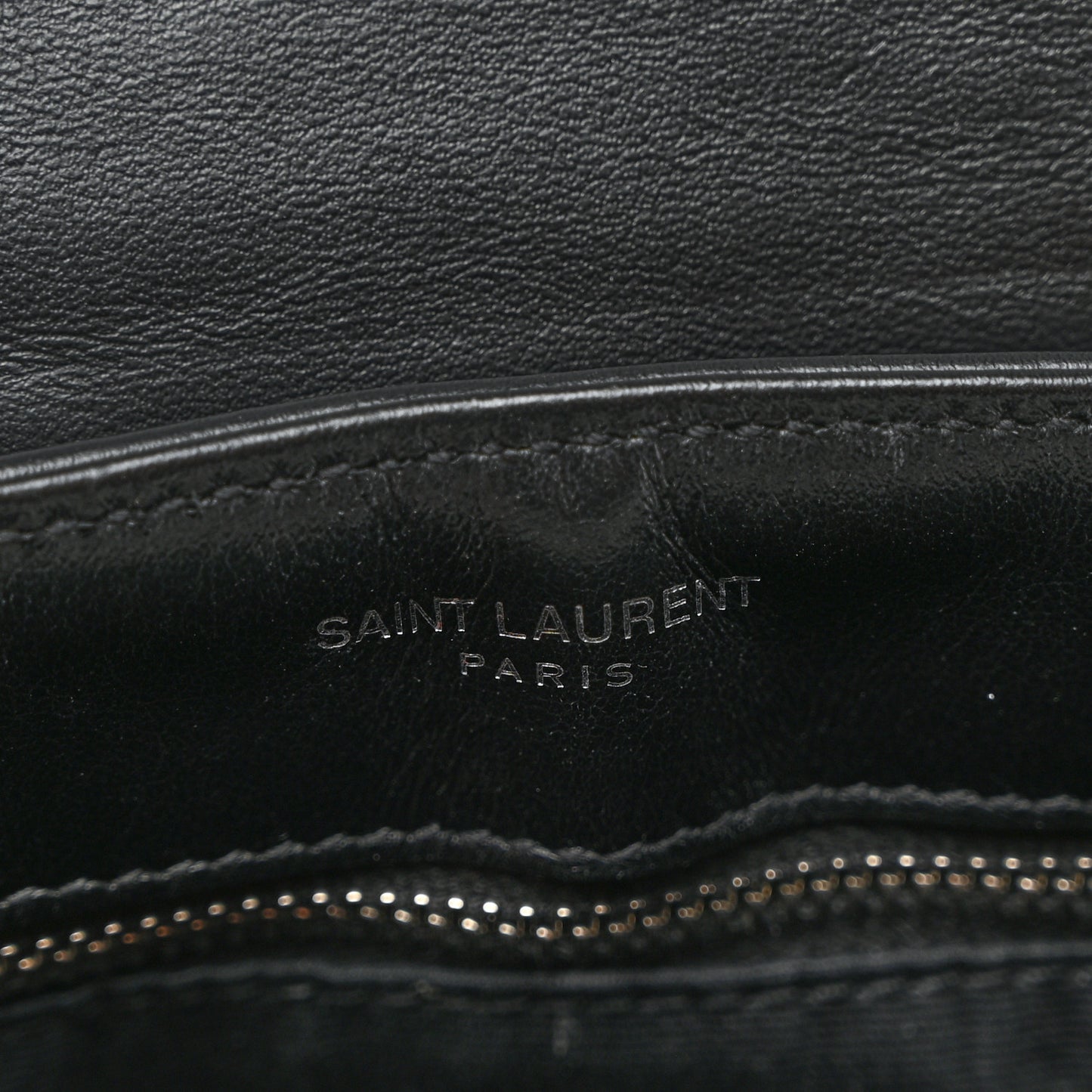Calfskin Y Quilted Monogram Toy Loulou Crossbody Bag Black