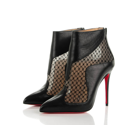 Christian Louboutin Nappa Papilloboot 100 Ankle Boots 36 Black 3 of 8