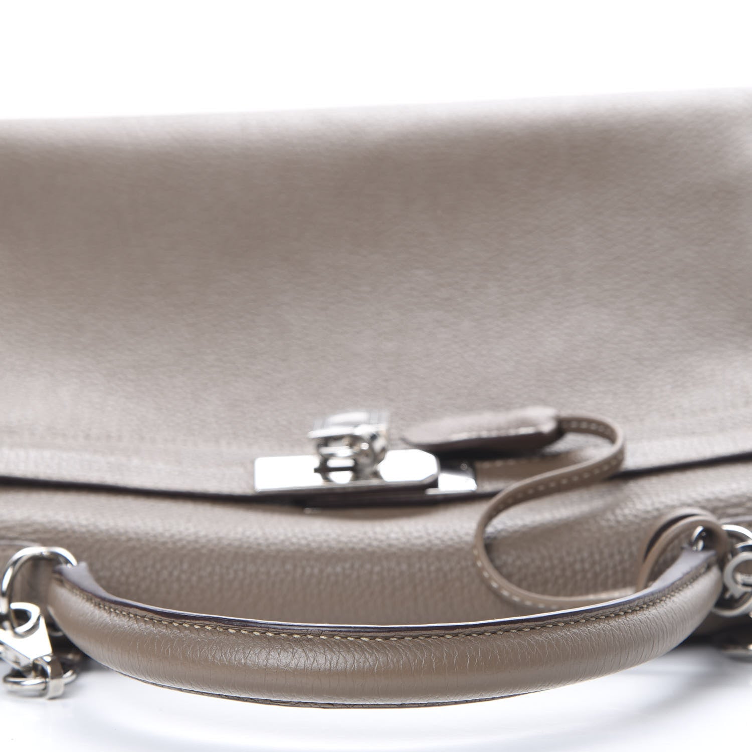 Hermes Togo Kelly Retourne 32 Etoupe 7 of 39