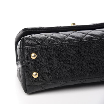 Chanel Caviar Quilted Mini Coco Handle Flap Black 7 of 10