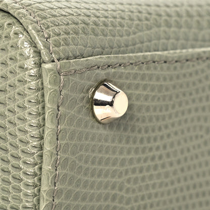 Christian Dior Lizard Mini Lady Dior  Vert Saule 12 of 16