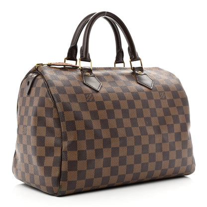 Louis Vuitton Damier Ebene Speedy 30 3 of 10