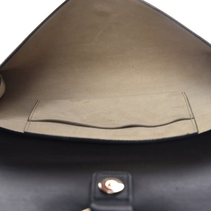 Chloe Suede Calfskin Faye Clutch Black 6 of 14