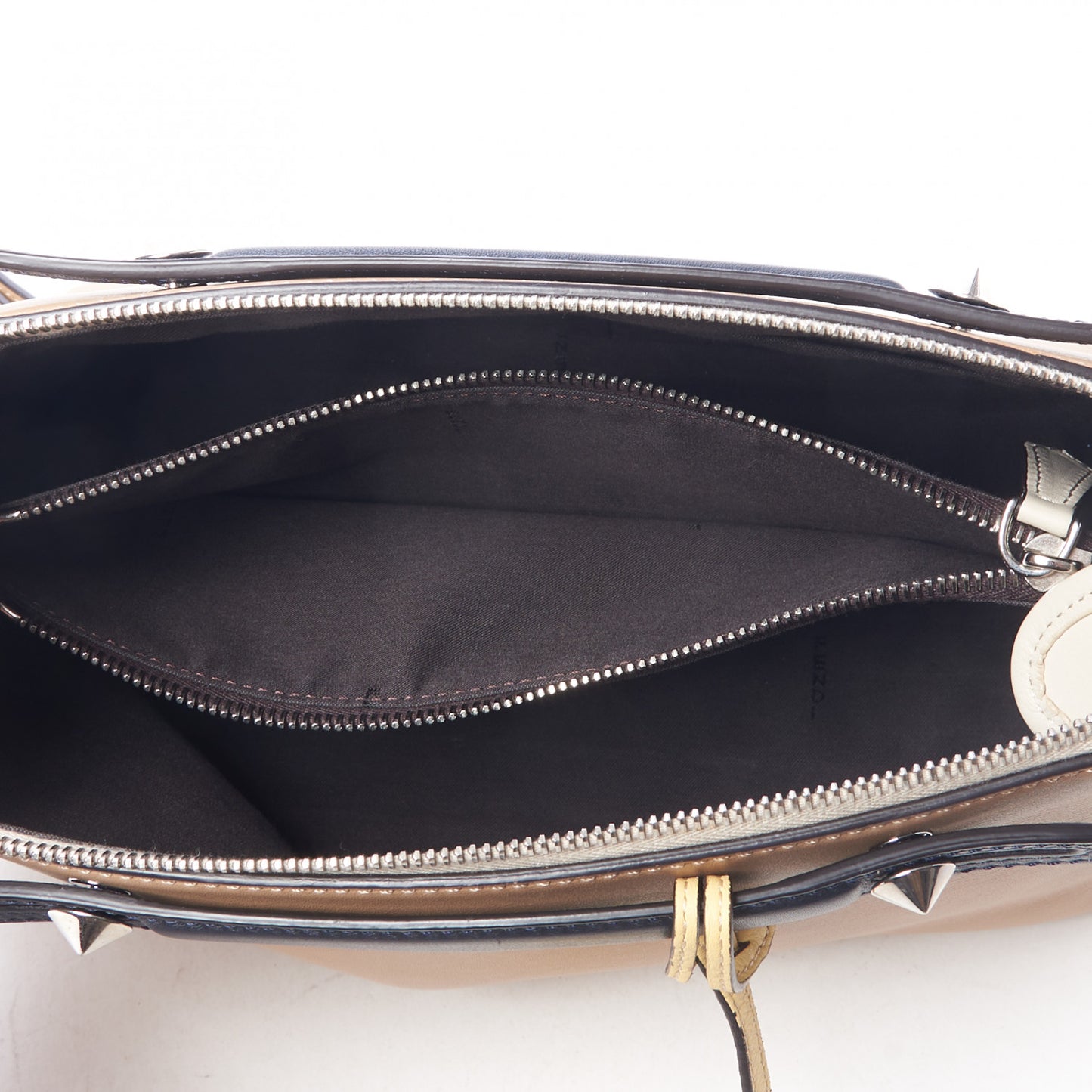 Vitello Dolce 4 Color Medium By The Way Boston Bag Sand Grano Multicolor