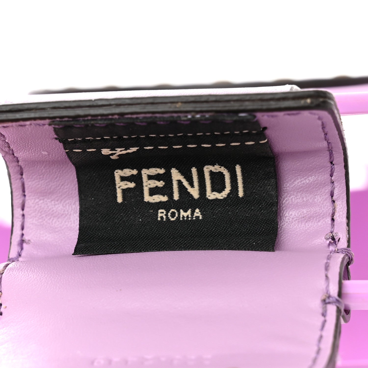 Fendi Recycled Plastic Vitello Liberty Matte Small Fendi Basket Violetta 6 of 15