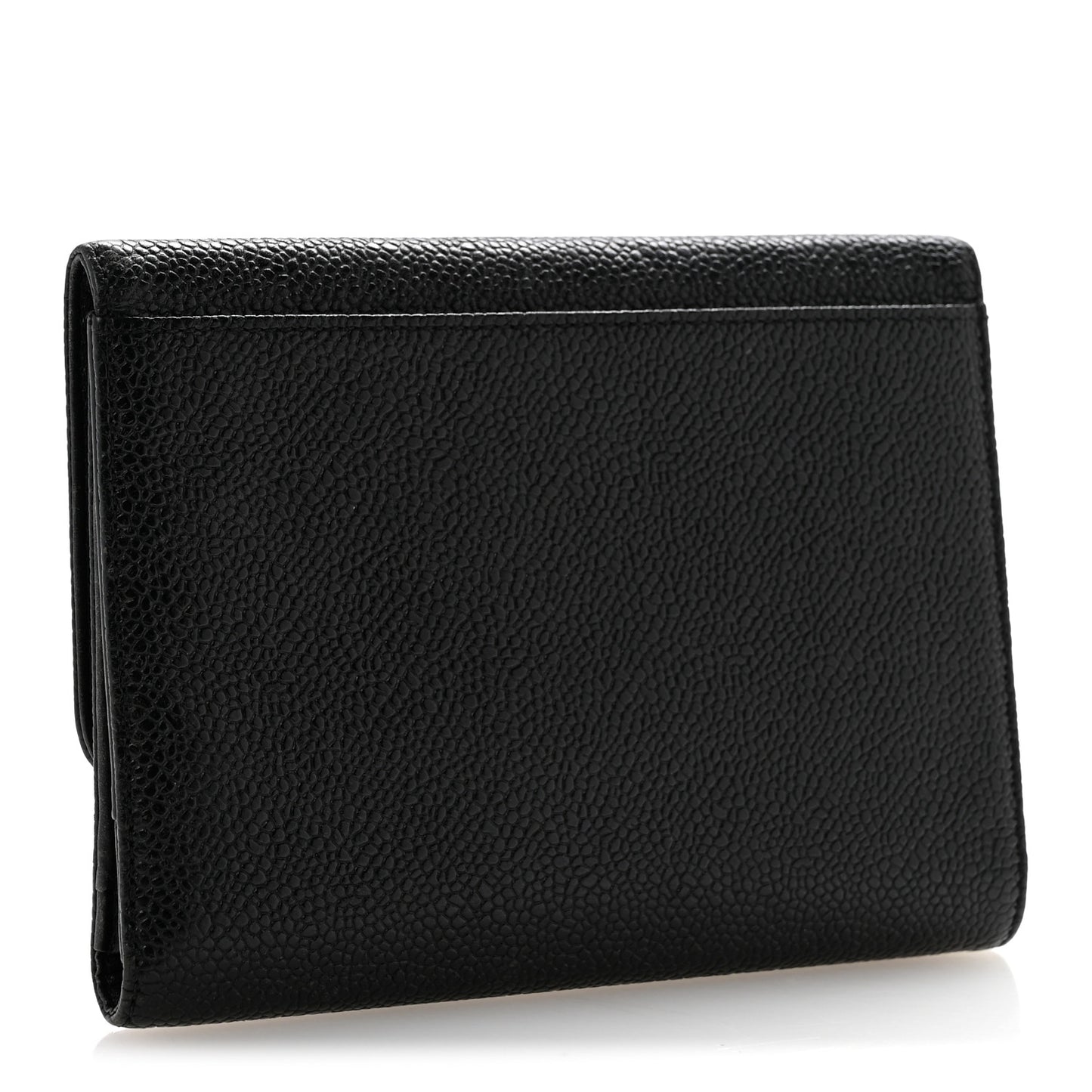 Caviar Timeless CC Compact Wallet Black