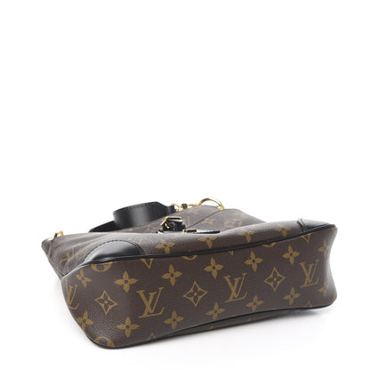 Louis Vuitton Monogram Odeon PM Black 4 of 10