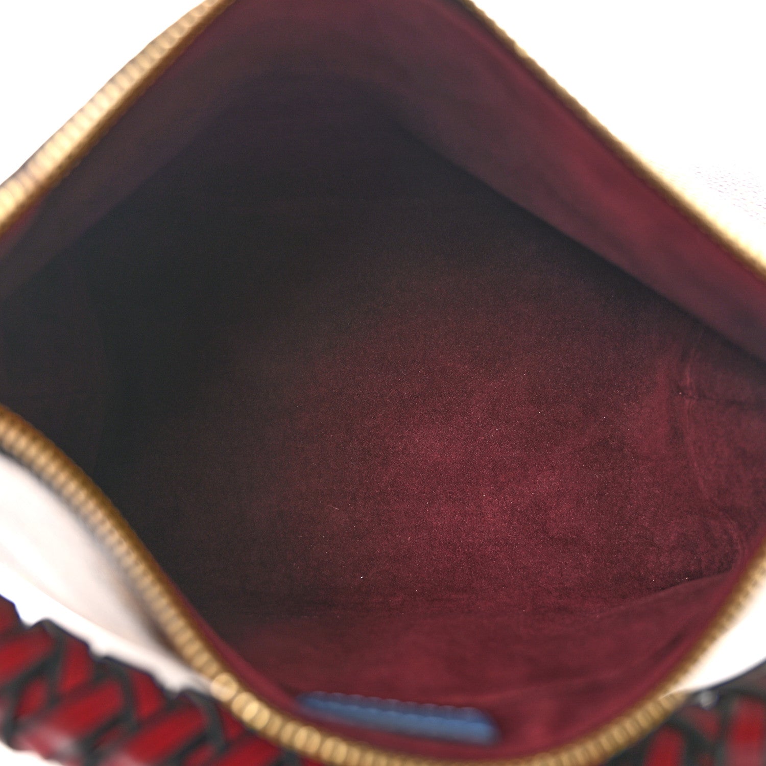 Louis Vuitton Monogram Beaubourg Hobo Mini Bordeaux Red Peach Safran Blue Jean Blue 5 of 15