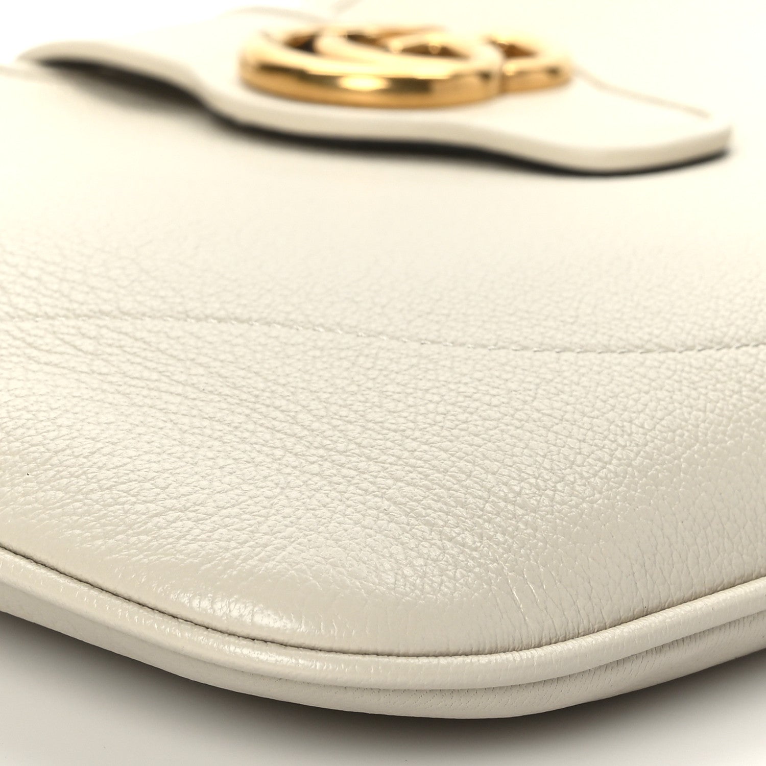Gucci Goatskin Medium Aphrodite Shoulder Bag Mystic White 9 of 10