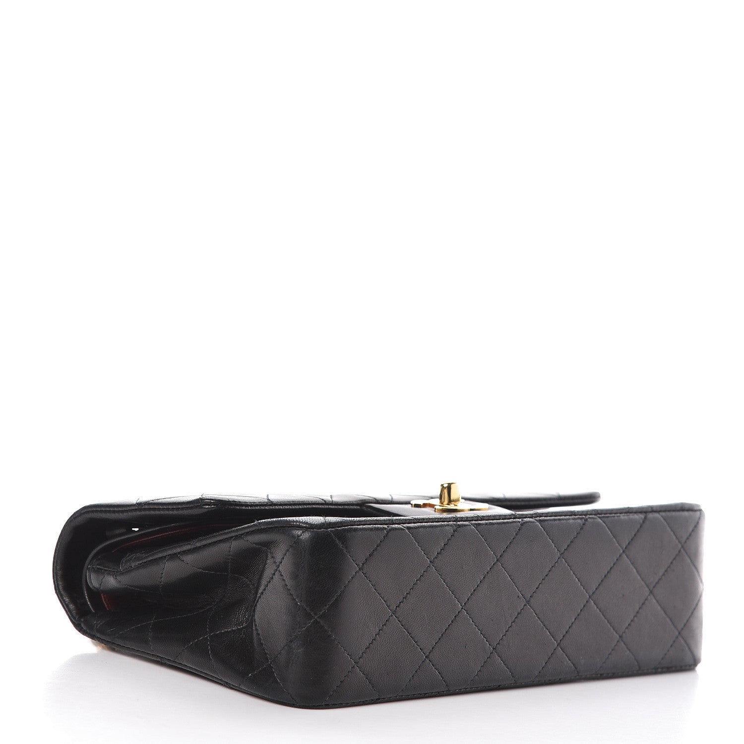 Chanel Lambskin Quilted Small Double Flap Black 4 of 16