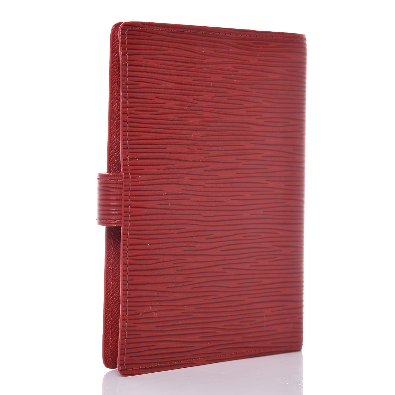 Louis Vuitton Epi Small Ring Agenda Cover Castillan Red 3 of 9