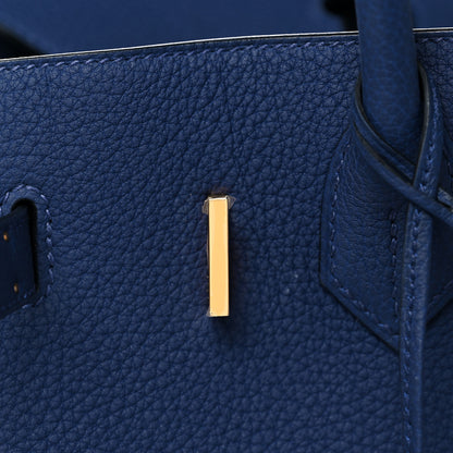 Hermes Togo Birkin 30 Bleu Saphir 27 of 35