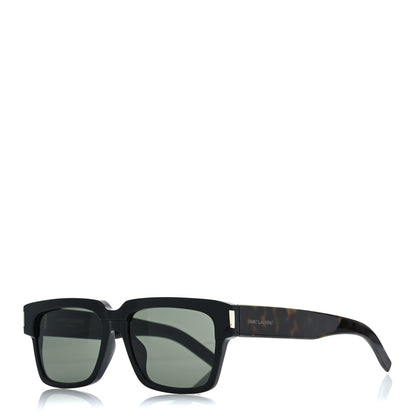 Saint Laurent Acetate Vadim Sunglasses SL 732/F Black Havana 1 of 8