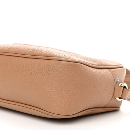 Gucci Pebbled Calfskin Small Soho Disco Bag Camelia 11 of 18