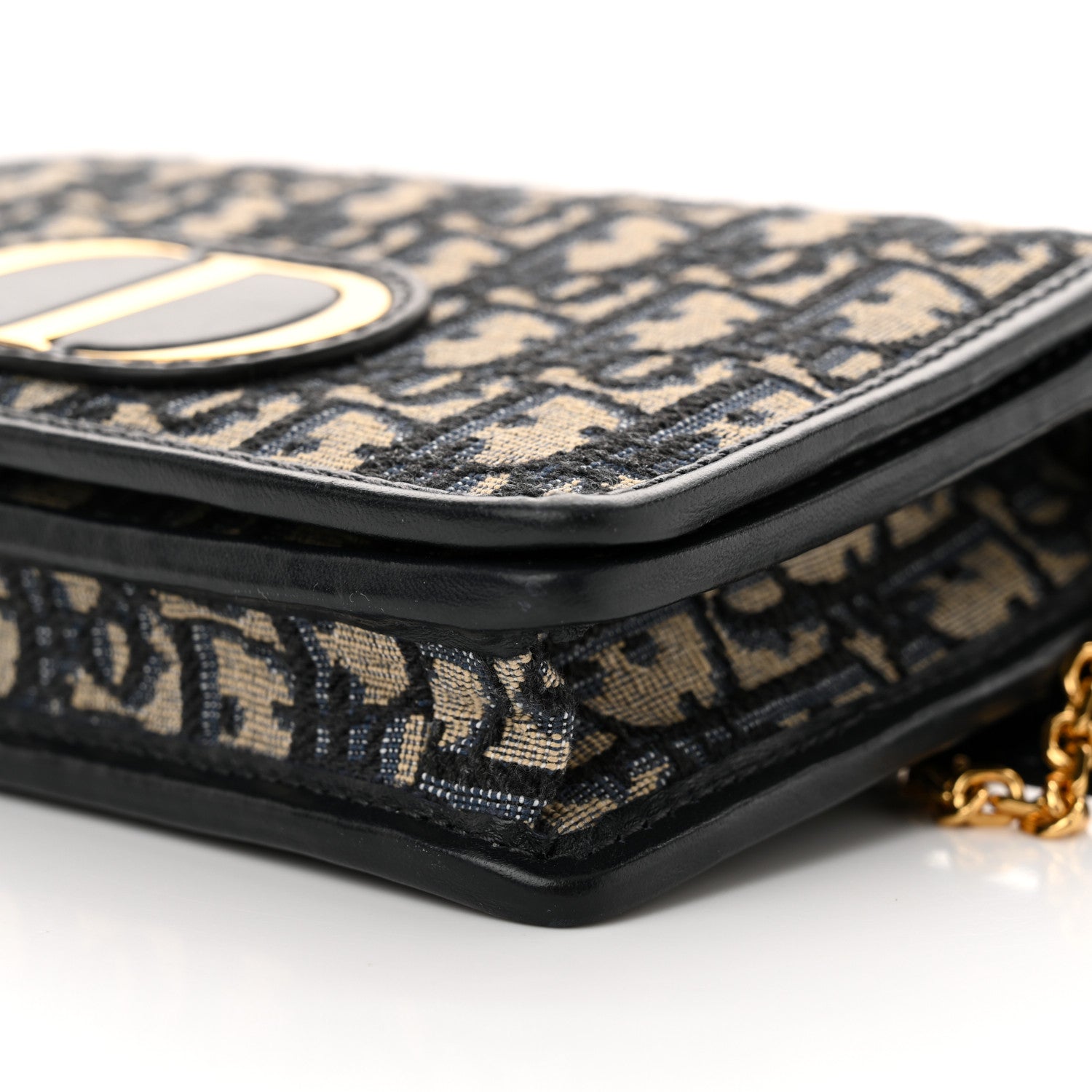 Christian Dior Oblique 30 Montaigne 2-In-1 Pouch Blue 9 of 9