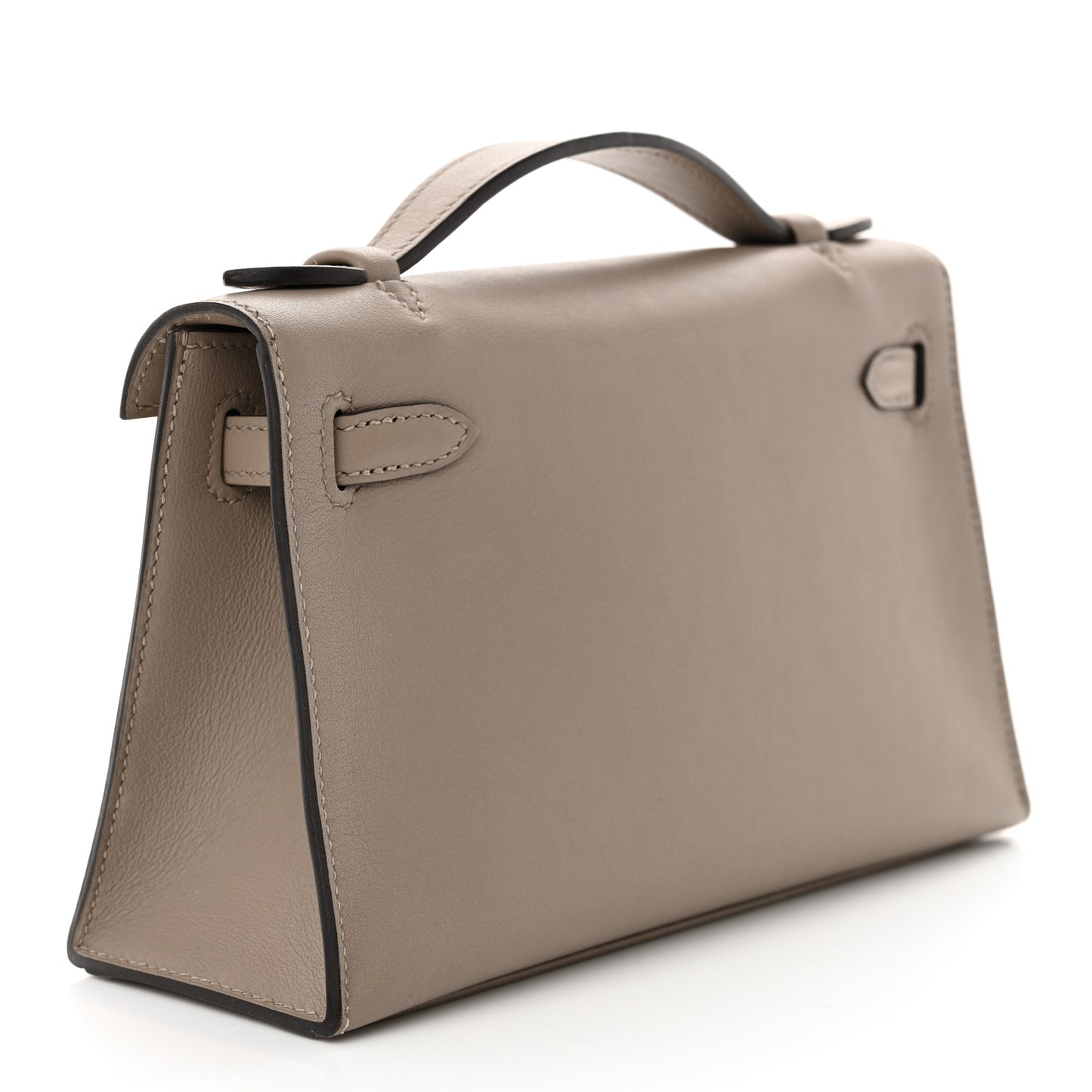 Swift Kelly Pochette Clutch Gris Asphalte