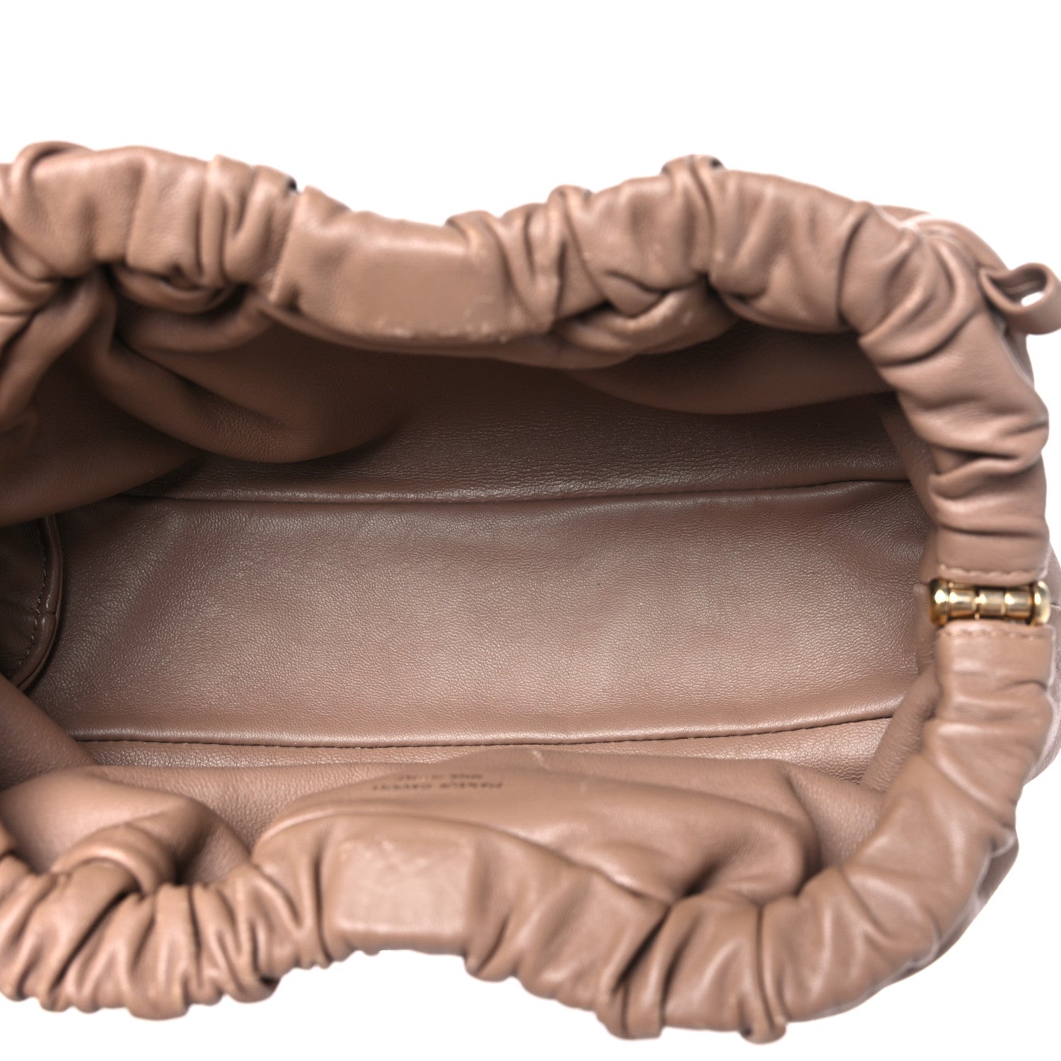 Mansur Gavriel Lambskin Cloud Mini Clutch Biscotto 5 of 12