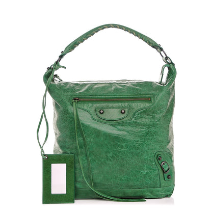 Balenciaga Agneau Classic Hardware Day Hobo Pommier 1 of 7