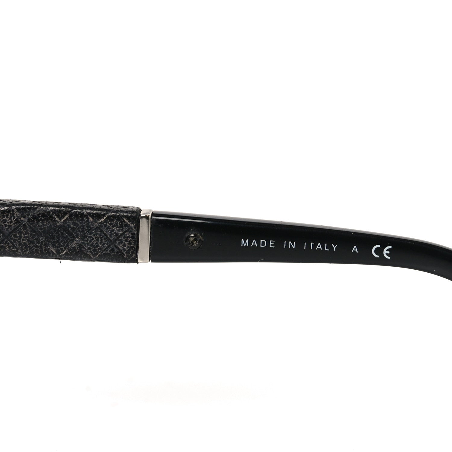Chanel Lambskin Quilted CC 4195-Q Sunglasses Silver 6 of 7