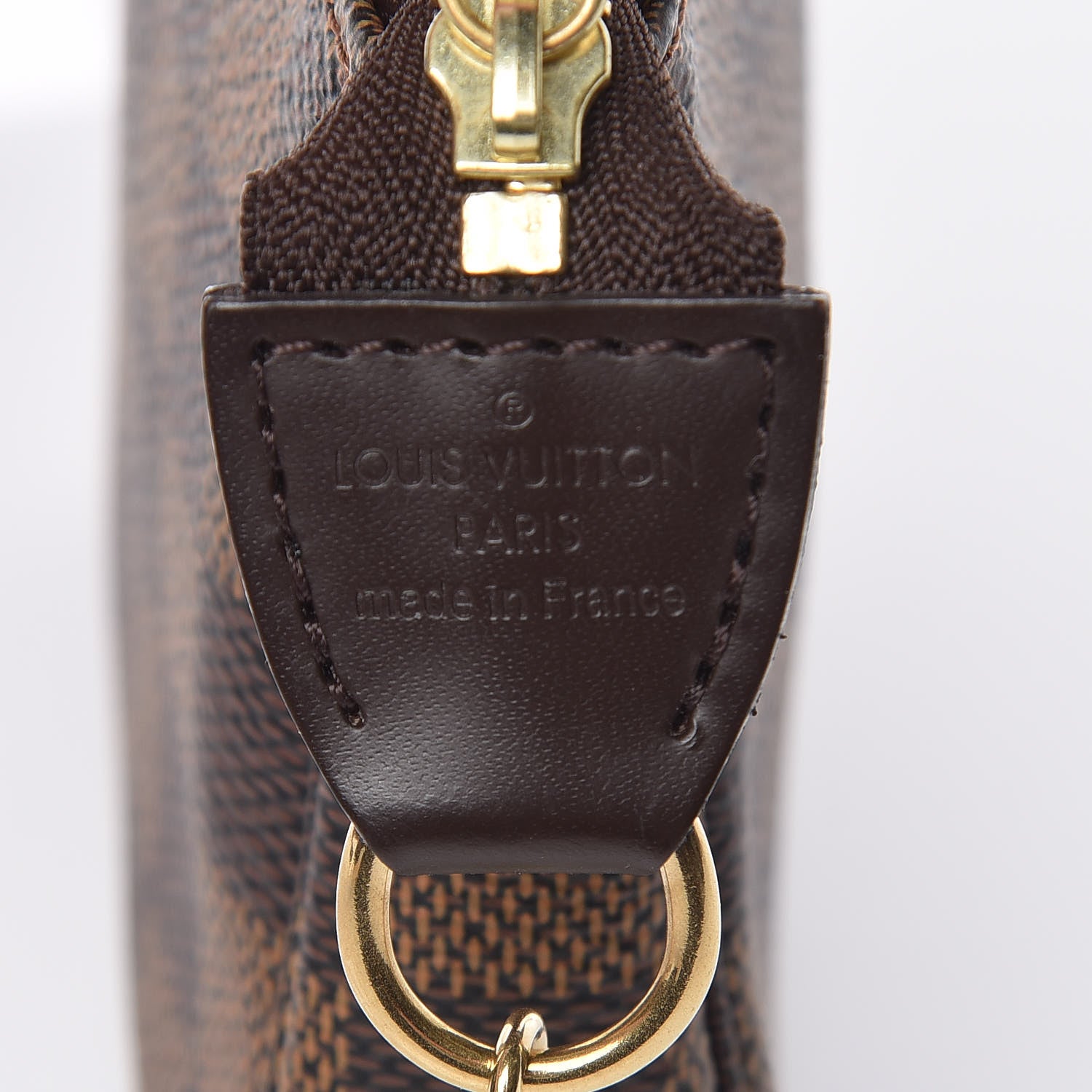 Louis Vuitton Damier Ebene Mini Pochette Accessories 6 of 7