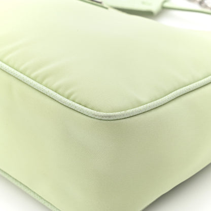 Prada Re-Nylon Saffiano Re-Edition 2005 Shoulder Bag Acqua 10 of 10
