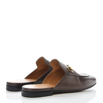 Gucci Calfskin Womens Princetown Slippers 36 Fondente Brown 4 of 9