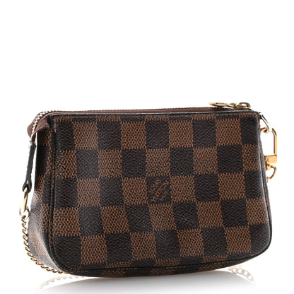 Louis Vuitton Damier Ebene Mini Pochette Accessories 3 of 8